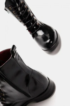 LUIGI DESIGN - Αρβυλάκια Λουστρίνι με Διακοσμητικό Φερμουάρ -Papoutsi Greece luigi design arvulakia loustrini me diakosmitiko f 87769 4g4m