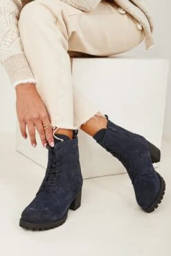 LUIGI DESIGN - Αρβυλάκια Δερμάτινα Καστορι με Φερμουάρ