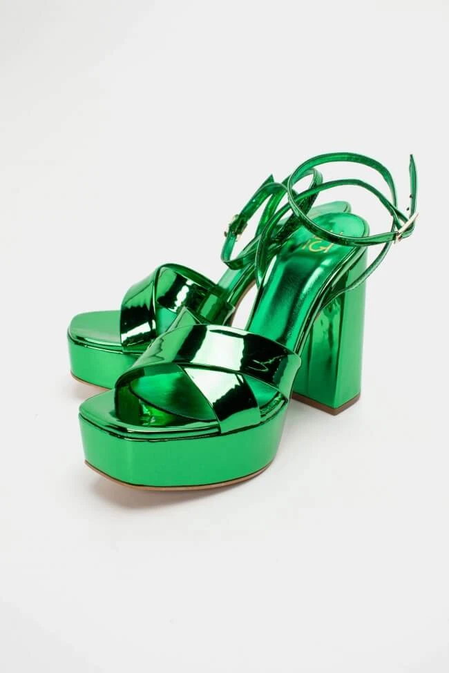 LUIGI DESIGN - Πέδιλα Εξώφτερνα με Χιαστί Λουράκια & Φιάπα 5 LUIGI DESIGN - Πέδιλα Εξώφτερνα με Χιαστί Λουράκια & Φιάπα - Image 5