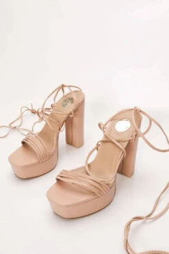 LUIGI DESIGN - Πέδιλα Lace Up με Φιάπα -Papoutsi Greece luigi design pedila lace up me fiapa 69363 cbx3