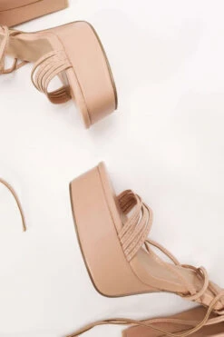 LUIGI DESIGN - Πέδιλα Lace Up με Φιάπα -Papoutsi Greece luigi design pedila lace up me fiapa 69363 x4p9