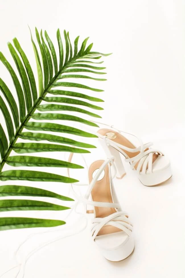 LUIGI DESIGN - Πέδιλα Lace Up με Λουριά & Φιάπα 3 LUIGI DESIGN - Πέδιλα Lace Up με Λουριά & Φιάπα - Image 3