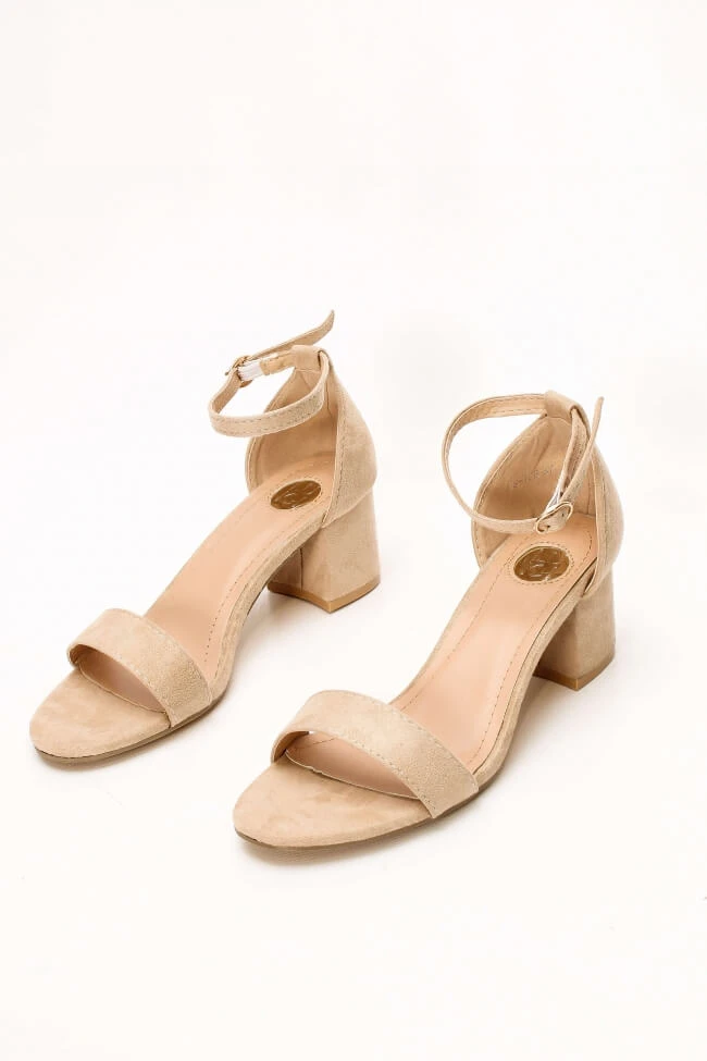 LUIGI DESIGN - Πέδιλα με Μεσαίο Τακούνι 1 LUIGI DESIGN - Πέδιλα με Μεσαίο Τακούνι