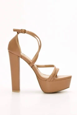 LUIGI DESIGN - Πέδιλα με Χιαστί Λουριά & Φιάπα