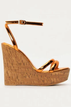 LUIGI DESIGN - Πλατφόρμες με Φελλό & Λοξά Λουράκια -Papoutsi Greece luigi design platformes me fello loksa lourakia 94427 44g7