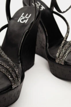 LUIGI DESIGN - Πλατφόρμες με Φελλό & Strass 9 LUIGI DESIGN - Πλατφόρμες με Φελλό & Strass -Papoutsi Greece luigi design platformes me fello strass 94417 exdl