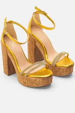 LUIGI DESIGN - Πέδιλα με Φελλό & Strass 7 LUIGI DESIGN - Πέδιλα με Φελλό & Strass -Papoutsi Greece luigi design platformes me fello strass 94619 w46s