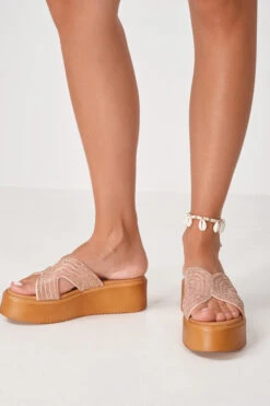 LUIGI DESIGN - Πλατφόρμες με Strass