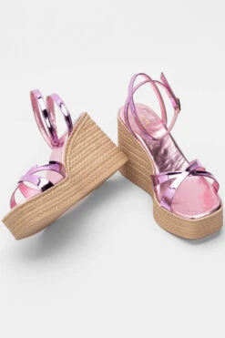 LUIGI DESIGN - Πλατφόρμες με Χιαστί Λουράκια -Papoutsi Greece luigi design platformes me xiasti lourakia 94437 9wwp