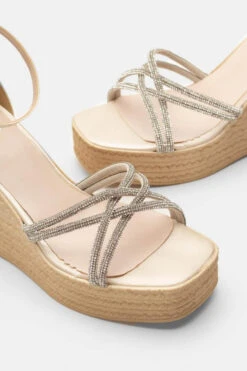 LUIGI DESIGN - Πλατφόρμες Σατέν με Κλειστή Φτέρνα & Strass 8 LUIGI DESIGN - Πλατφόρμες Σατέν με Κλειστή Φτέρνα & Strass -Papoutsi Greece luigi design platformes saten me kleisti fterna st 94641 i78t