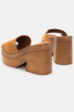 LUIGI DESIGN - Πλατφόρμες Suede -Papoutsi Greece luigi design platformes suede 94901 bkcc