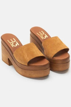 LUIGI DESIGN - Πλατφόρμες Suede -Papoutsi Greece luigi design platformes suede 94901 eid9