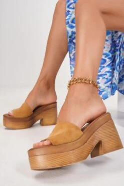 LUIGI DESIGN - Πλατφόρμες Suede