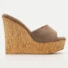 LUIGI DESIGN - Πλατφόρμες Suede με Φελλό -Papoutsi Greece luigi design platformes suede me fello 93417 c97r