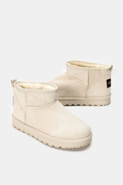 Μποτάκια Αστραγάλου με Εσωτερική Επένδυση Γούνα -Papoutsi Greece mpotakia astragalou me eswteriki ependusi gouna 77987 nkiz