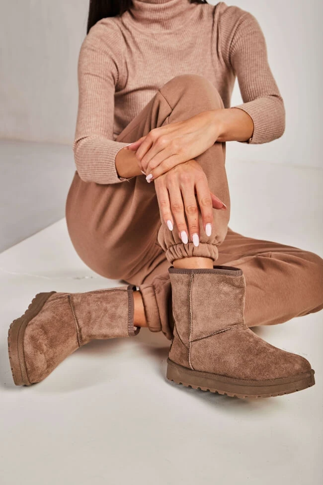 Μποτάκια με Εσωτερική Επένδυση Γούνα 1 Μποτάκια με Εσωτερική Επένδυση Γούνα