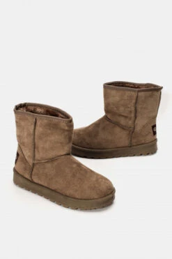 Μποτάκια με Εσωτερική Επένδυση Γούνα 7 Μποτάκια με Εσωτερική Επένδυση Γούνα -Papoutsi Greece mpotakia me eswteriki ependusi gouna 77427 t85n