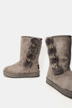 Μποτάκια με Εσωτερική Επένδυση Γούνας & Διακοαμητικές Τόκες -Papoutsi Greece mpotakia me eswteriki ependusi gounas diakoamitike 77451 glk5