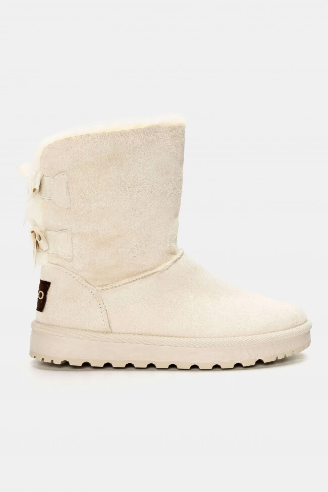 Μποτάκια με Εσωτερική Επένδυση Γούνας & Φιόγκους 2 Μποτάκια με Εσωτερική Επένδυση Γούνας & Φιόγκους - Image 2