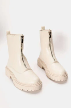 Μποτάκια με Φερμουάρ Μπροστά -Papoutsi Greece mpotakia me fermouar mprosta 75721 nh70