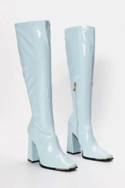 Μπότες Λουστρίνι με Μεταλλική Λεπτομέρεια Μπροστά