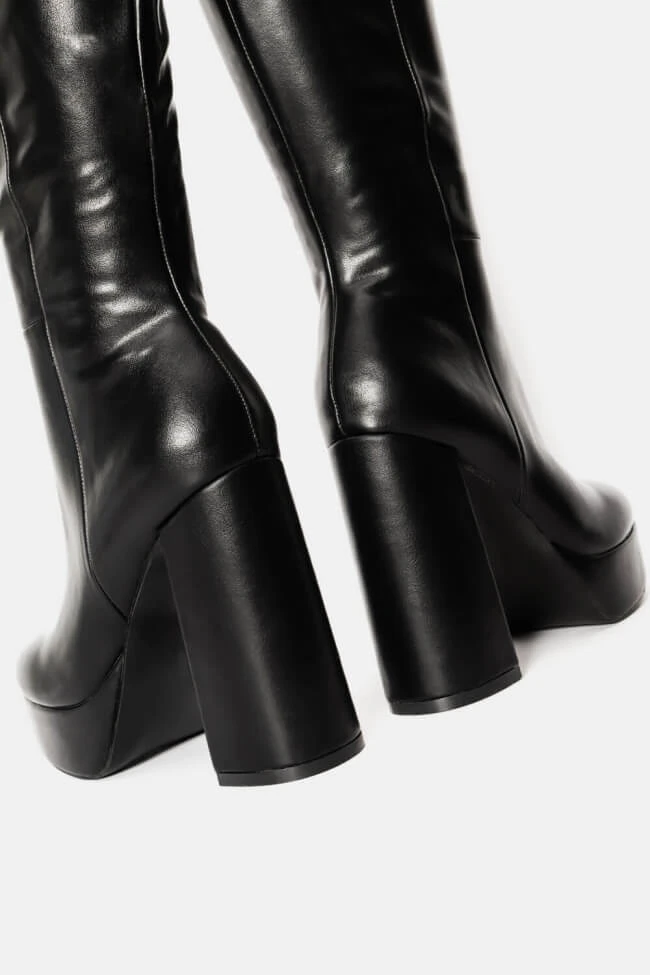 Μπότες με Φιάπα & Τακούνι 4 Μπότες με Φιάπα & Τακούνι - Image 4