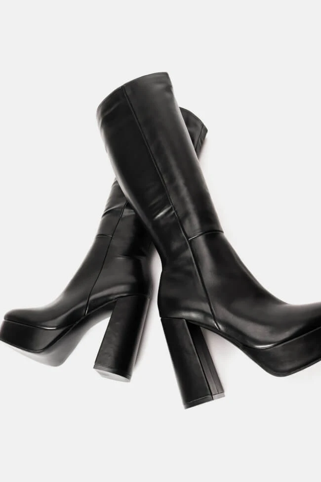 Μπότες με Φιάπα & Τακούνι 5 Μπότες με Φιάπα & Τακούνι - Image 5
