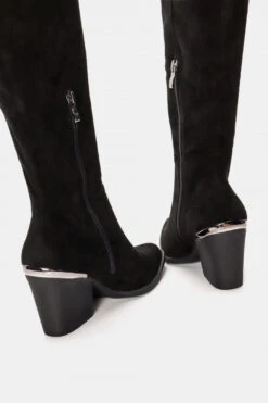 Μπότες με Μεταλλική Λεπτομέρεια -Papoutsi Greece mpotes me metalliki leptomereia 75345 2py8