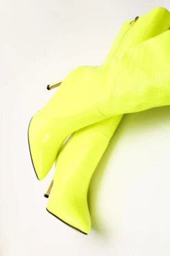 Μπότες Μυτερές Croco -Papoutsi Greece mpotes muteres croco 71391 opak