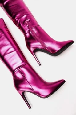 Μπότες Μυτερές Κάτω από το Γόνατο -Papoutsi Greece mpotes muteres me soura 72907 t03e