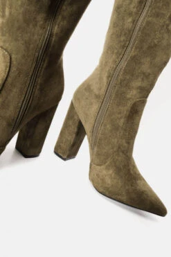 Μπότες Μυτερες Suede -Papoutsi Greece mpotes muteres suede 82767 1iph