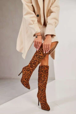 Μπότες Suede Μυτερές -Papoutsi Greece mpotes suede muteres 76761 wc12