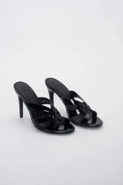 Mules Λουστρίνι με Σχέδιο -Papoutsi Greece mules loustrini me sxedio 92027 26xp