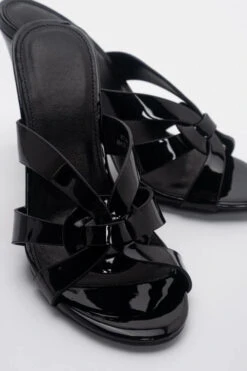 Mules Λουστρίνι με Σχέδιο -Papoutsi Greece mules loustrini me sxedio 92027 68np