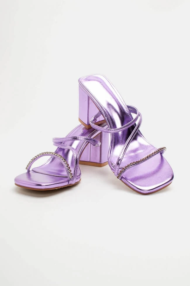 Mules με Διακοσμητικά Strass 5 Mules με Διακοσμητικά Strass - Image 5