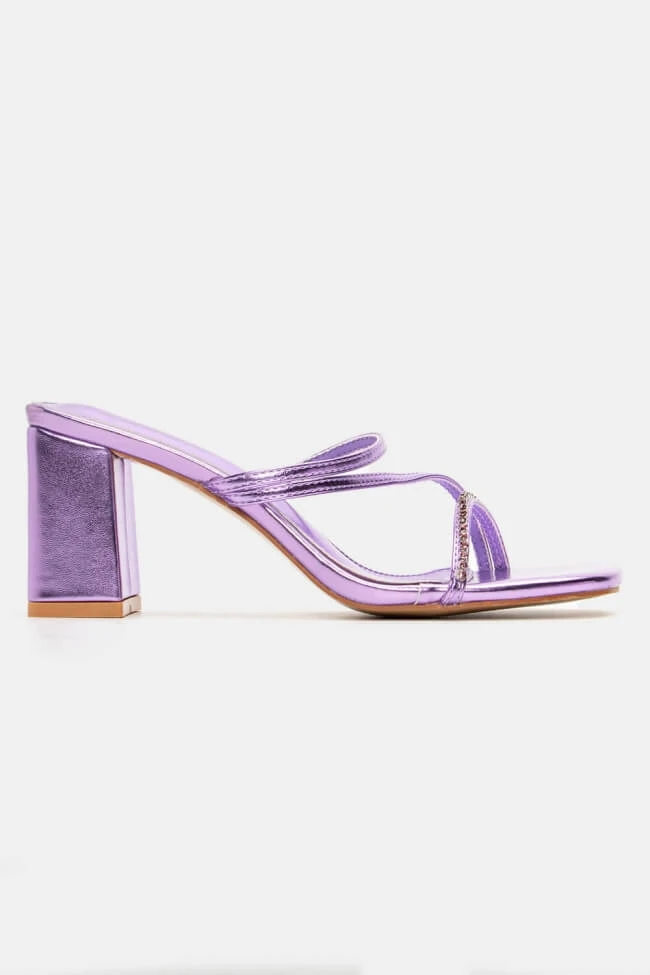 Mules με Διακοσμητικά Strass 2 Mules με Διακοσμητικά Strass - Image 2