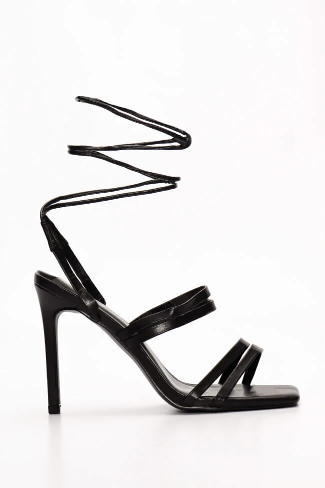 Πέδιλα με Λουριά & Τετράγωνη Μύτη 2 Πέδιλα με Λουριά & Τετράγωνη Μύτη - Image 2