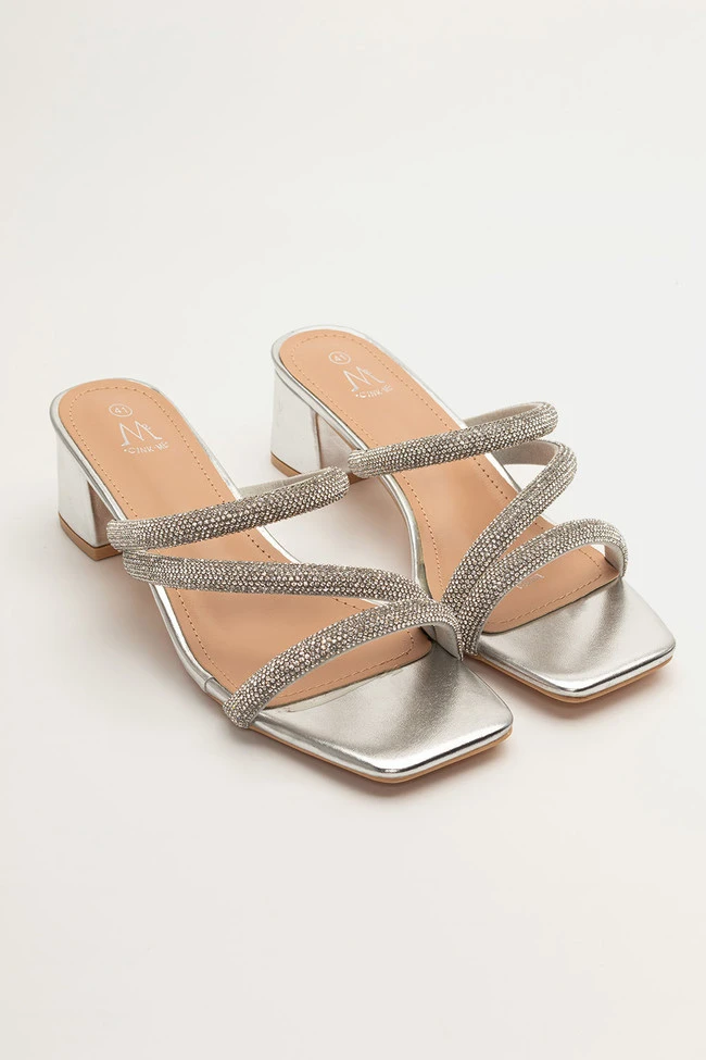 Mules με Strass 2 Mules με Strass - Image 2