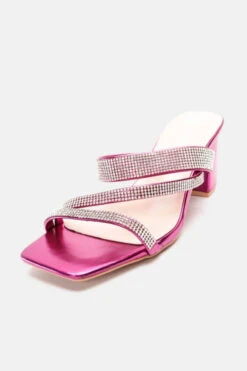 Mules με Τετράγωνη Μύτη & Strass 9 Mules με Τετράγωνη Μύτη & Strass -Papoutsi Greece mules me tetragwni muti strass 90161 az4v