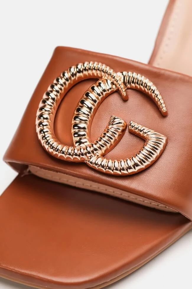 Mules με Χρυσή Αγκράφα CG 5 Mules με Χρυσή Αγκράφα CG - Image 5