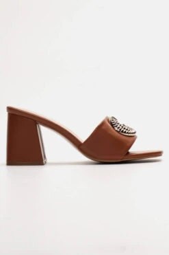 Mules με Χρυσή Αγκράφα CG 7 Mules με Χρυσή Αγκράφα CG -Papoutsi Greece mules me xrusi agkrafa cg 91187 t35o