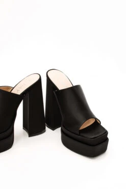 Mules Σατέν με Τακούνι & Φιάπα 6 Mules Σατέν με Τακούνι & Φιάπα -Papoutsi Greece mules saten me takouni fiapa 64299 fprt