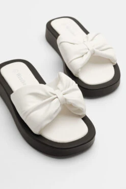 Πλατφόρμες Μονόχρωμες με Φιόγκο 8 Πλατφόρμες Μονόχρωμες με Φιόγκο -Papoutsi Greece pantofles monoxrwmes me fiogko 96011 bsm3