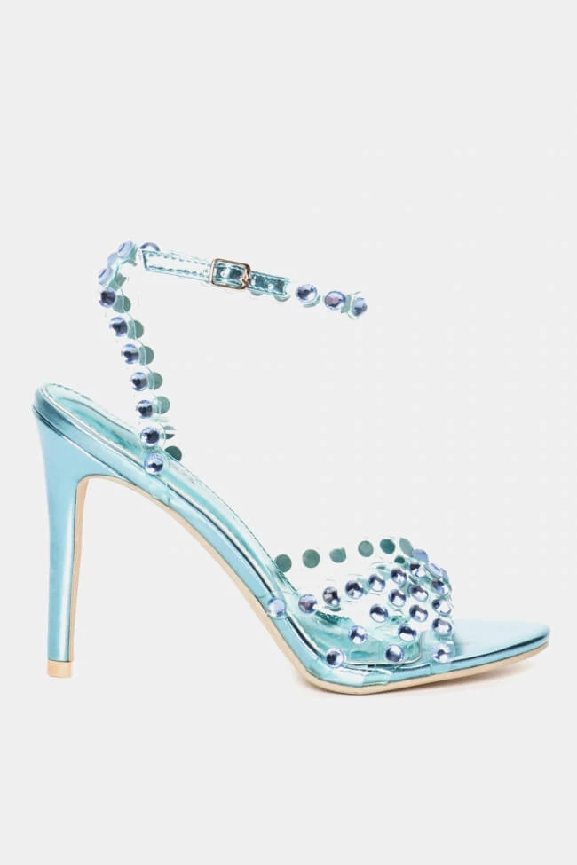 Πέδιλα με Διαφάνεια & Διακοσμητικές Πέτρες 2 Πέδιλα με Διαφάνεια & Διακοσμητικές Πέτρες - Image 2