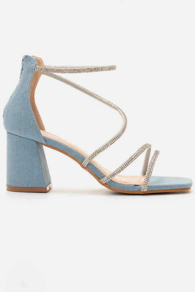 Πέδιλα με Φερμουάρ & Strass 2 Πέδιλα με Φερμουάρ & Strass - Image 2