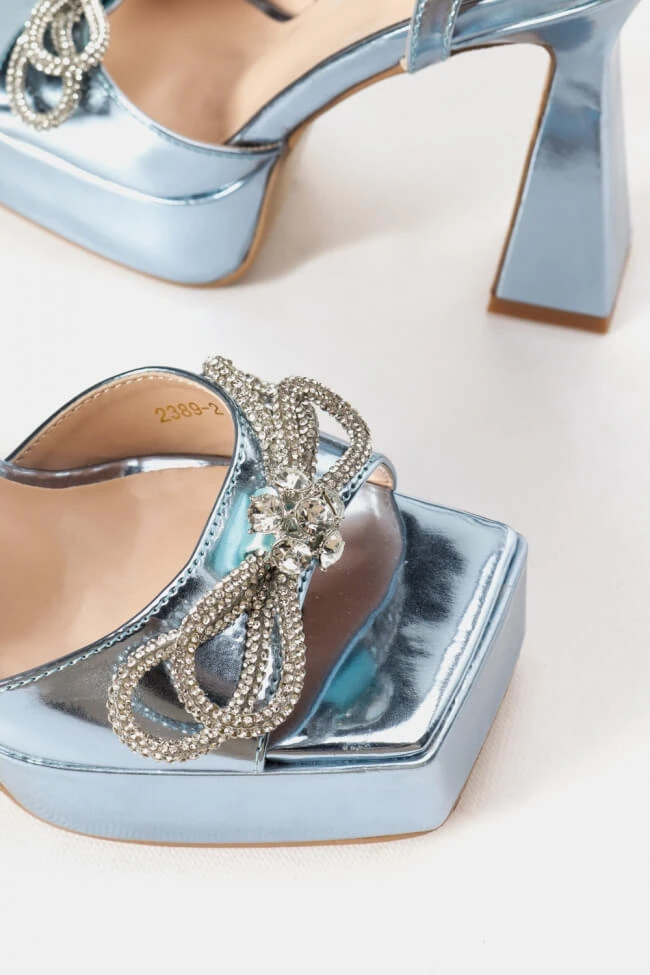 Πέδιλα με Φιάπα & Διακοσμητικό Φιόγκο απο Strass 4 Πέδιλα με Φιάπα & Διακοσμητικό Φιόγκο απο Strass - Image 4