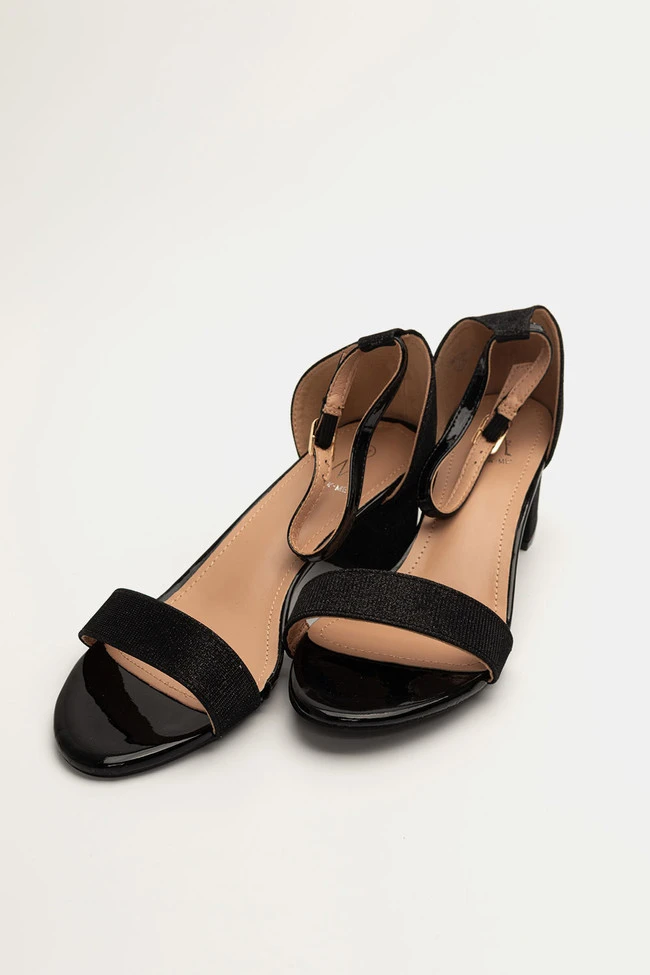 Πέδιλα με Glitter & Μπαρέτα 3 Πέδιλα με Glitter & Μπαρέτα - Image 3