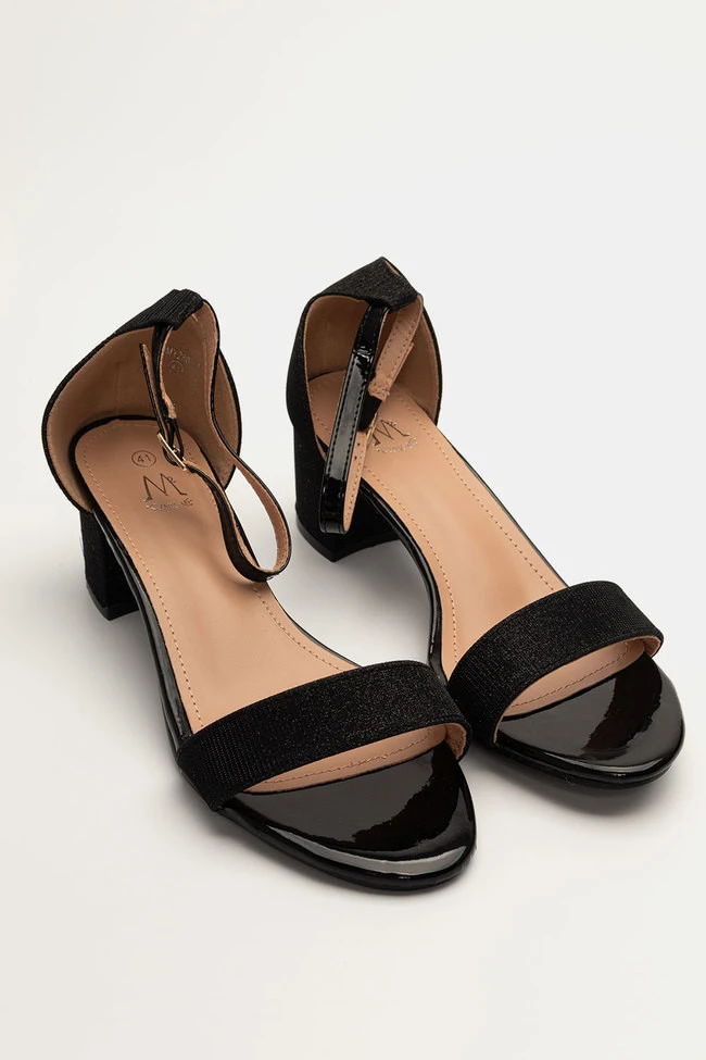 Πέδιλα με Glitter & Μπαρέτα 2 Πέδιλα με Glitter & Μπαρέτα - Image 2