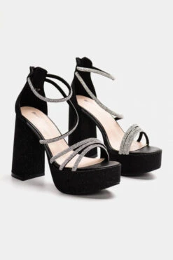 Πέδιλα με Glitter & Strass 7 Πέδιλα με Glitter & Strass -Papoutsi Greece pedila me glitter strass 87469 dkws