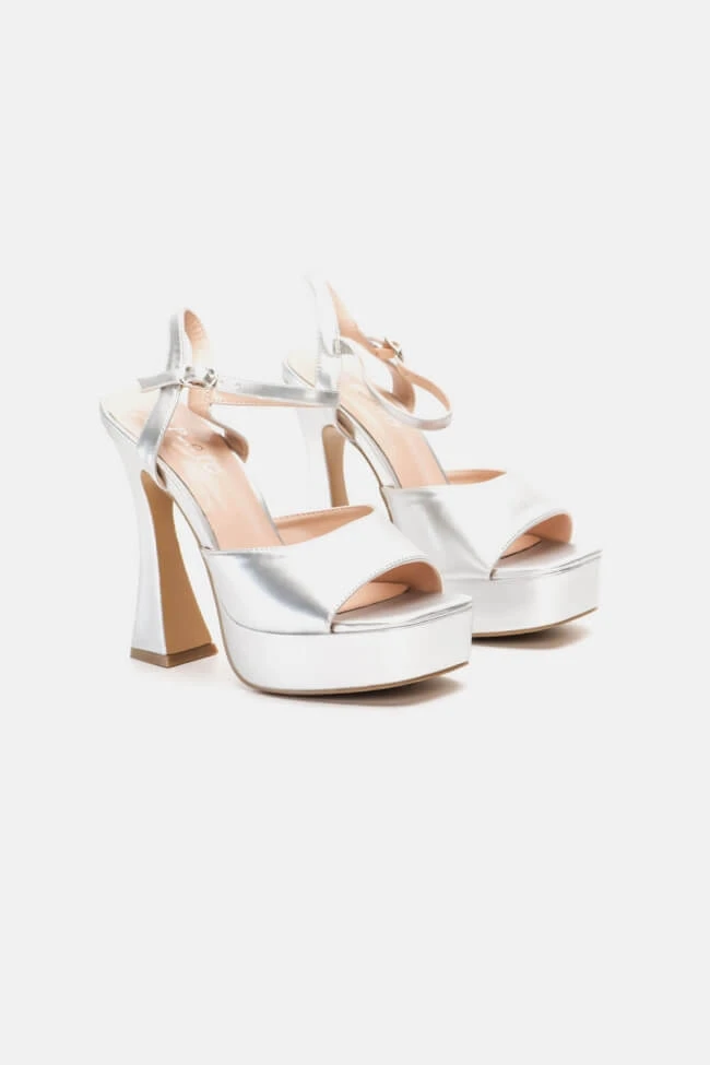 Πέδιλα με Ιδιαίτερο Τακούνι & Φιάπα 3 Πέδιλα με Ιδιαίτερο Τακούνι & Φιάπα - Image 3